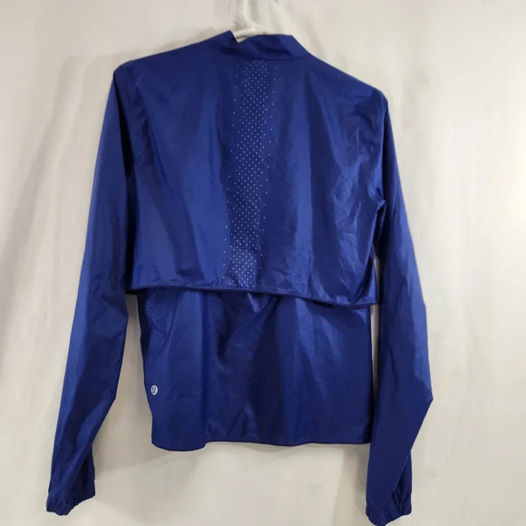 Lululemon Deep Inhale Jacket  Size 6 Tanzanite Blue - Picture 6 of 9